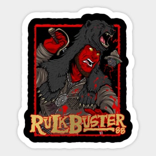 RULKBUSTER IT'S A MF'n SHOWDOWN! Sticker